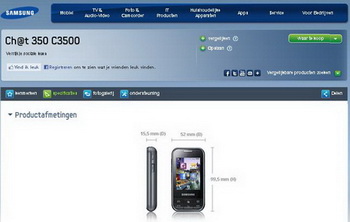 Samsung Of c3500 Of ch@t Samsung c3500 ch@t